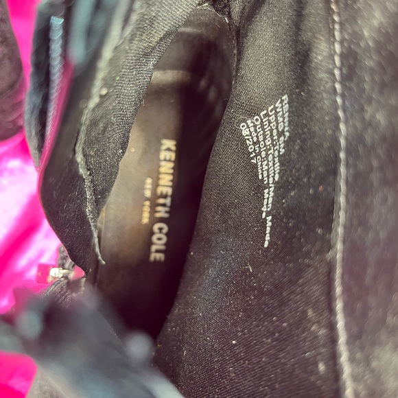 New Kenneth Cole RENNA 8M BLACK Velvet Boots Booties Embroidery STEVIE NICKS ish - Picture 12 of 16